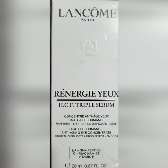 Lancome Other - Brand New In box never opened!Rénergie Yeux H.C.F. Triple Serum - White
